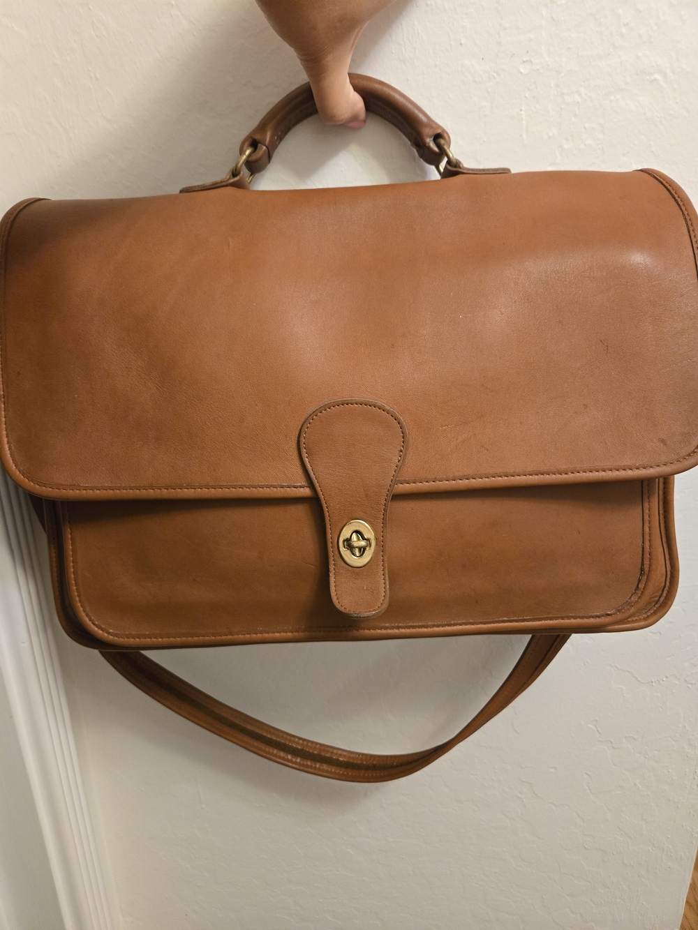 Vintage Coach Metropolitan Briefcase